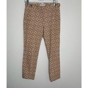Emerson Fry New York Ankle Pants Geometric Print Womens Size 2